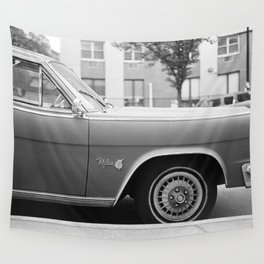 Vintage Car Wall Tapestry