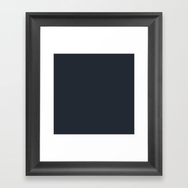 Infinite Gray Framed Art Print