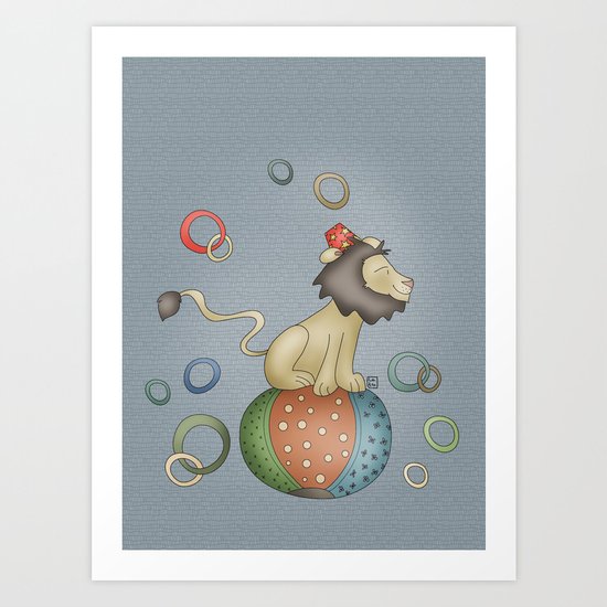 Lion Art Print