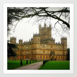 Downton Abbey Licious Art Print