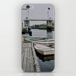 Perkins Cove Boats iPhone Skin