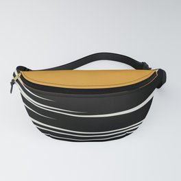 Tussock Yellow - minimalist modern abstraction Fanny Pack