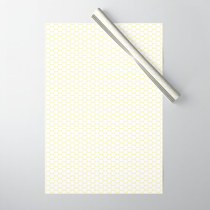 Honeycomb with a twist Wrapping Paper