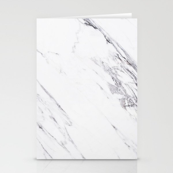 Marble - Classic Real Marble Stationery Cards