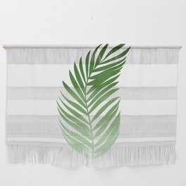Tropical Leaf Palm - Retro Color Gradient - W10 Wall Hanging