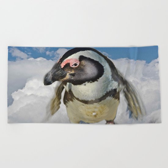 Flying Jack Beach Towel