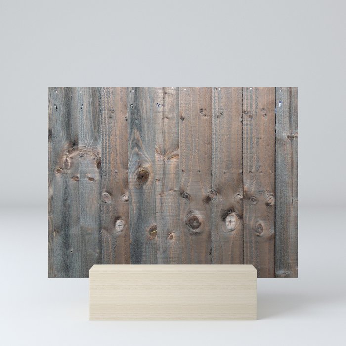 Brown Wooden Fence Mini Art Print By Thewellingtonboot Society6 13,000+ vectors, stock photos & psd files. society6