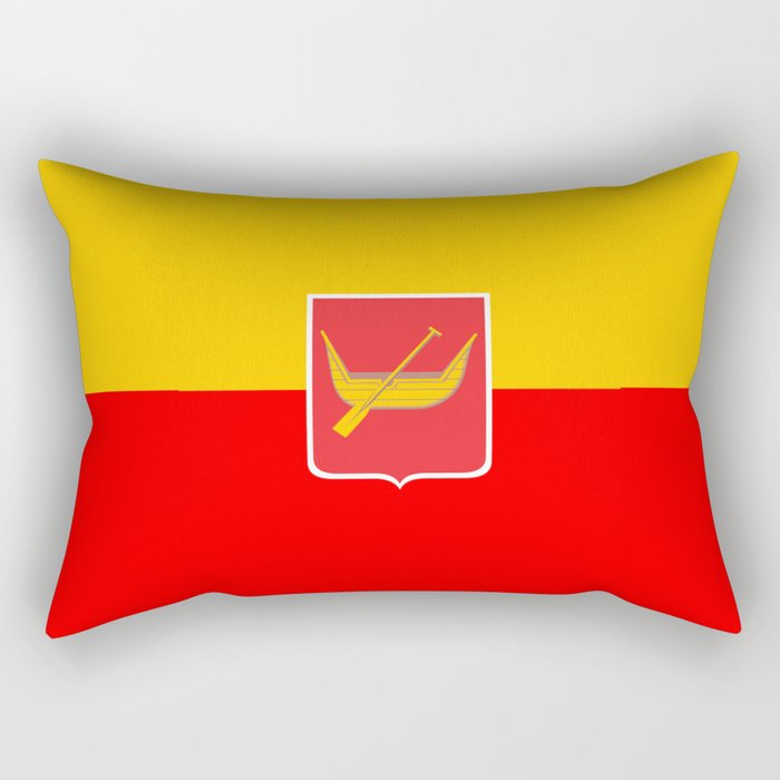 Flag of Lodz Rectangular Pillow