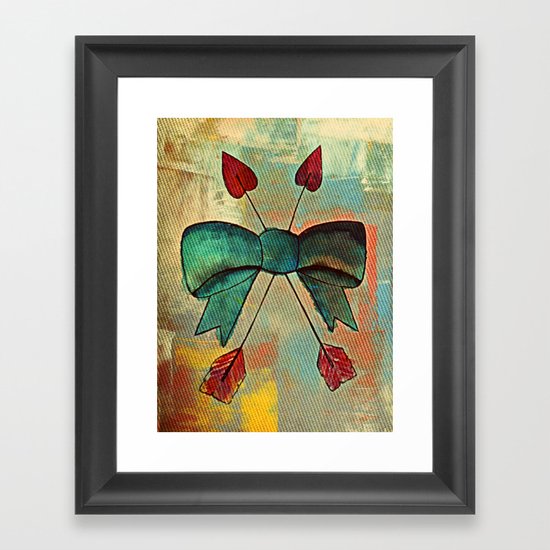 Bow Framed Art Print