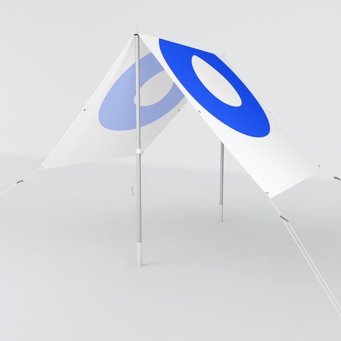 Number 8 (Blue & White) Sun Shade