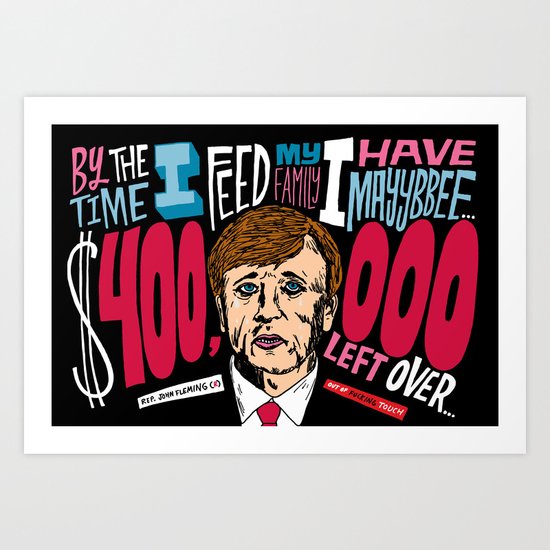 Only having $400,000 Art Print