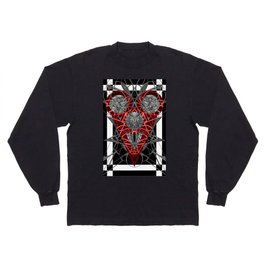 Red Electric Heart Long Sleeve T-shirt