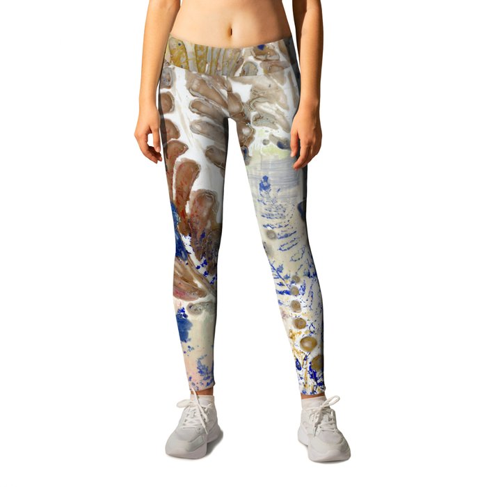 Feathers and Ferns Leggings