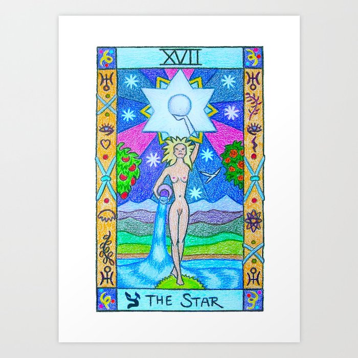 The Star - Tarot Art Print