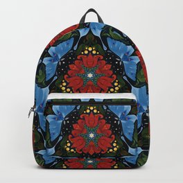 Tulip & Blue Butterfly Backpack