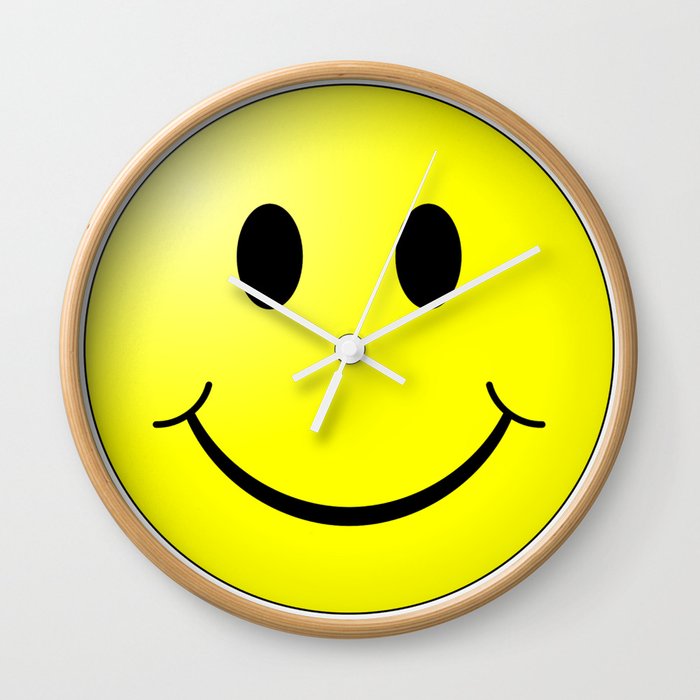 Smiley Face Wall Clock