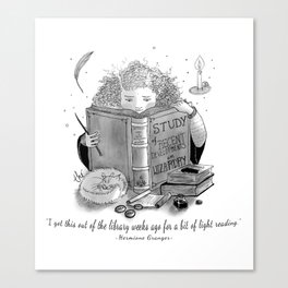 Brightest Witch of her age Canvas Print