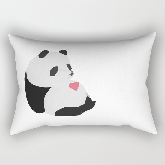 Panda Rectangular Pillow
