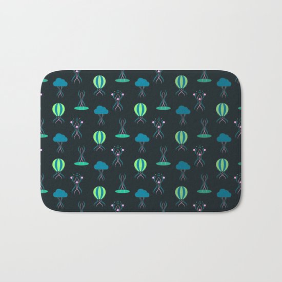 Bioluminescence Bath Mat