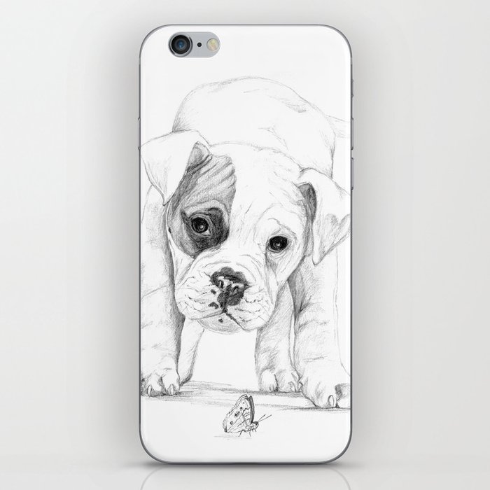 Patch, A Boxer Puppy :: Shelter Dog Project iPhone Skin