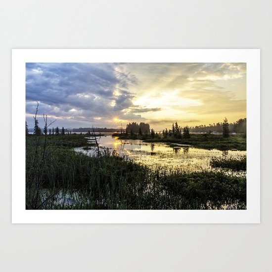 sunrise Art Print