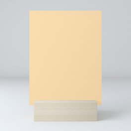 Sarcoline Solid Color Mini Art Print