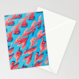 Melted heart ice cream Stationery Card