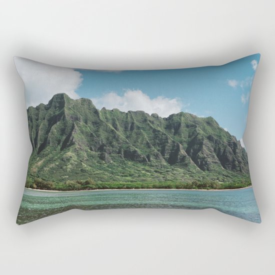 Hawaiian Mountain II Rectangular Pillow