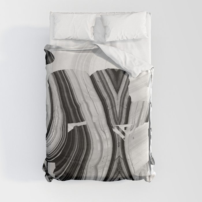 Marbled Music Art - Drums - Sharon Cummings Duvet Cover