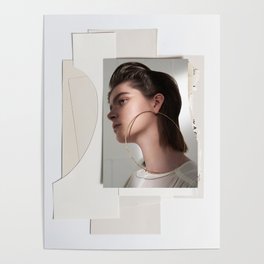 Layering - Paper/Photography Collage Poster