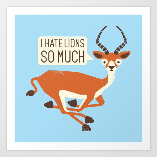 Prey Tell Art Print