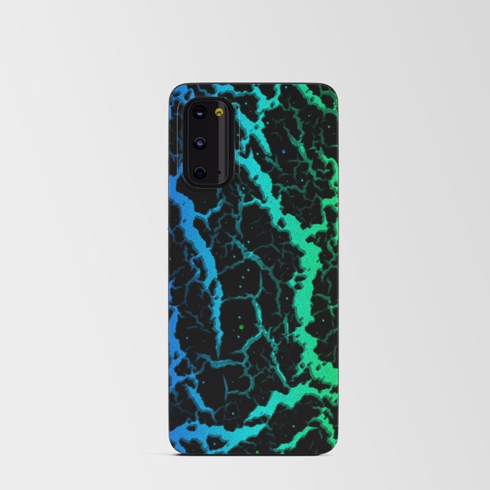 Cracked Space Lava - Rainbow PBCGY Android Card Case