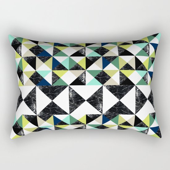 MarblePattern Rectangular Pillow
