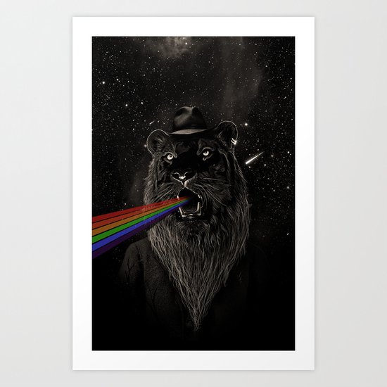 Call of the Wild Night II Art Print