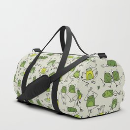Funny Frogs Duffle Bag