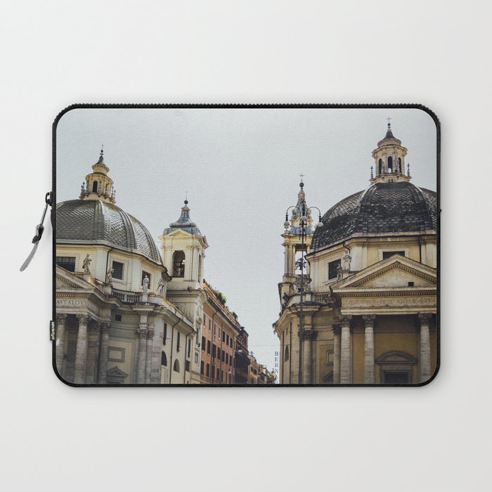  Piazza Del Popolo - Rome City Architecture - Italy Travel Photography Laptop Sleeve