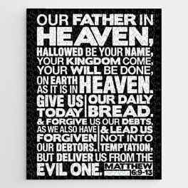 Matthew 6:9-13 Our Father in Heaven Jigsaw Puzzle