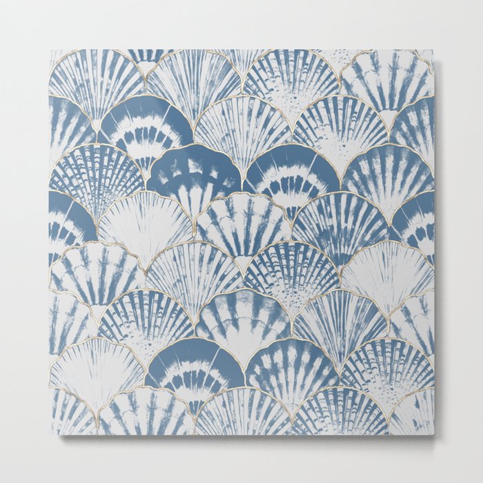 Shells pattern #3 Metal Print