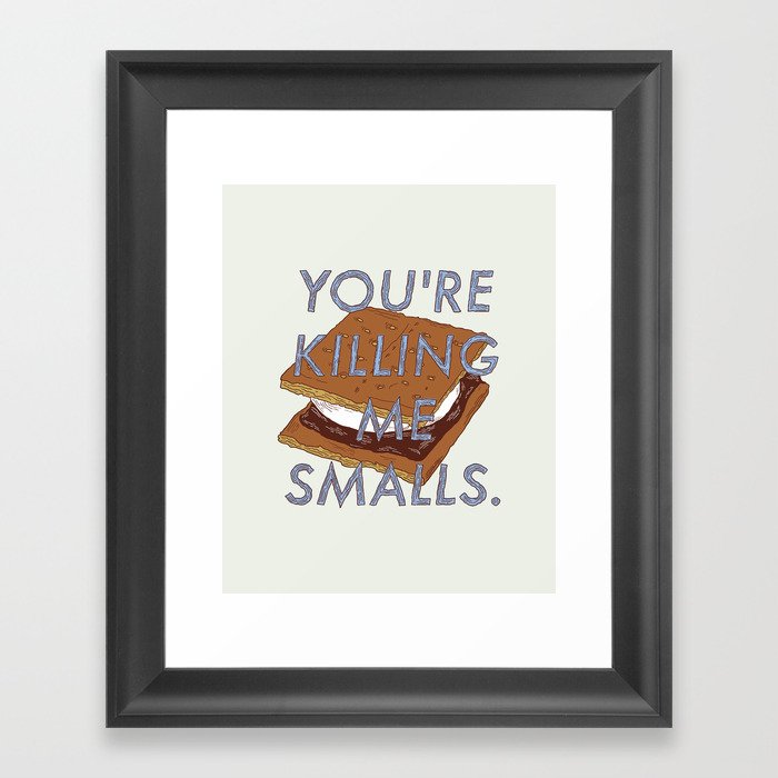 I haven't had anything yet, so how can I have some more of nothing? Framed Art Print
