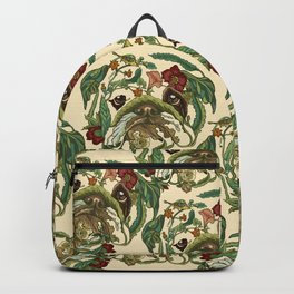 Botanical English Bulldog Backpack