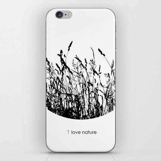 i love nature iPhone & iPod Skin