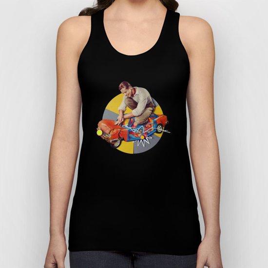 Mr Fixit | Collage Unisex Tank Top