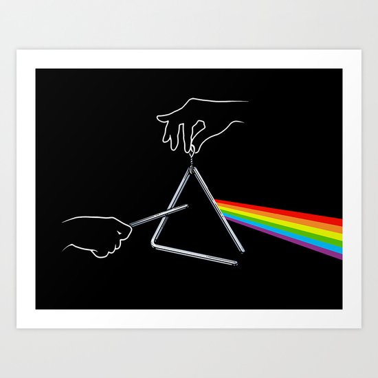 The Dark Side of the Tune Art Print