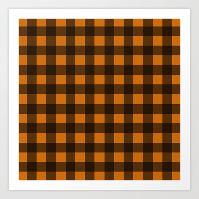 Flannel pattern 5 Art Print