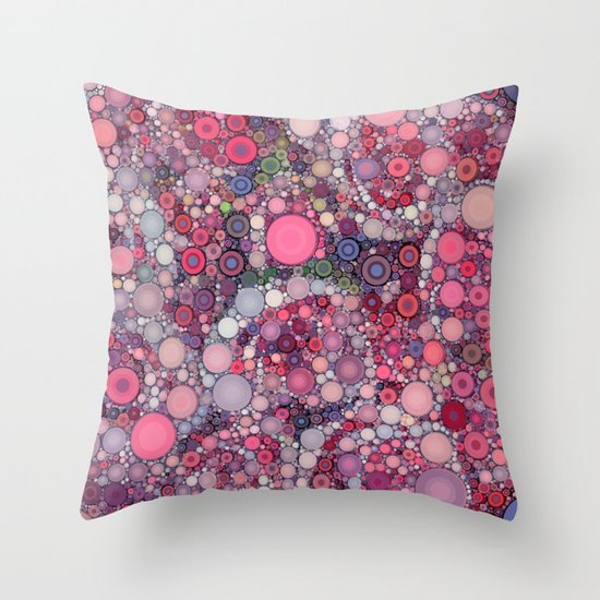 :: Pink Constellation :: Throw Pillow