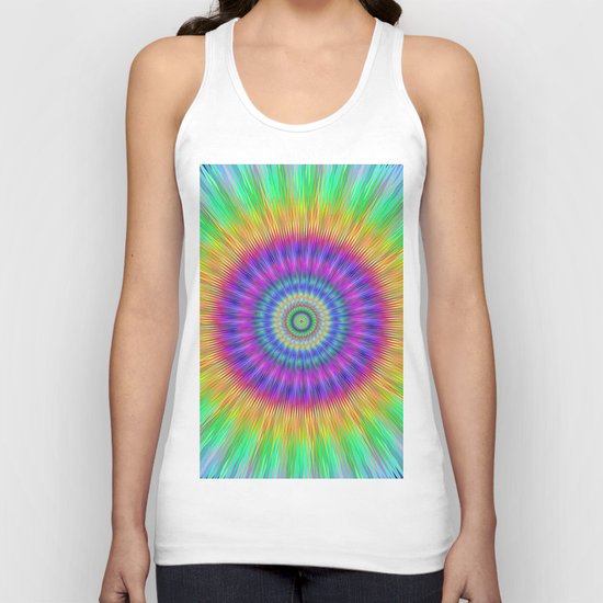 Colorful explosion Unisex Tank Top