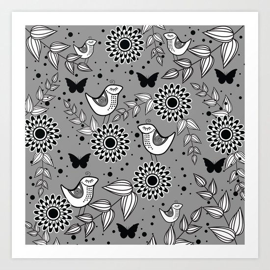 Pattern O Art Print