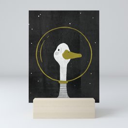 Space Goose Mini Art Print