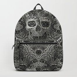 Lace Skull Backpack