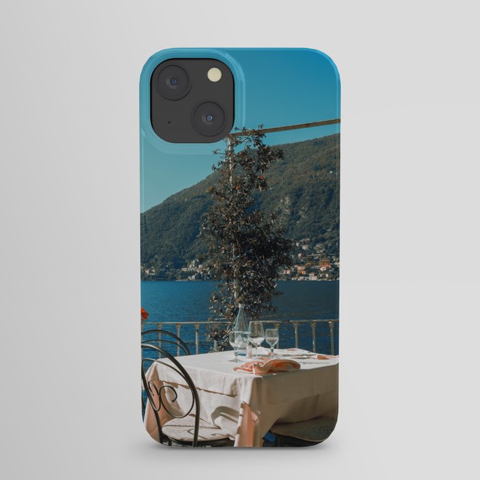 Lunch on the lake iPhone Case